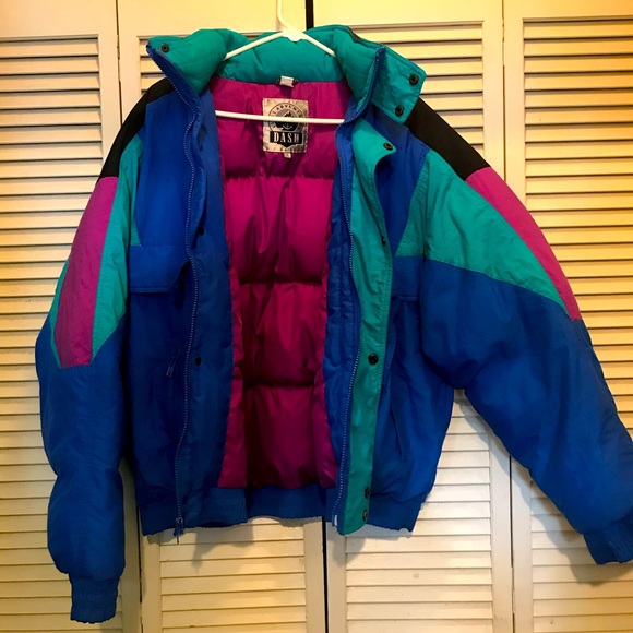 L Vintage 80’s 90’s DASH life’s adventures jacket - Picture 1 of 4